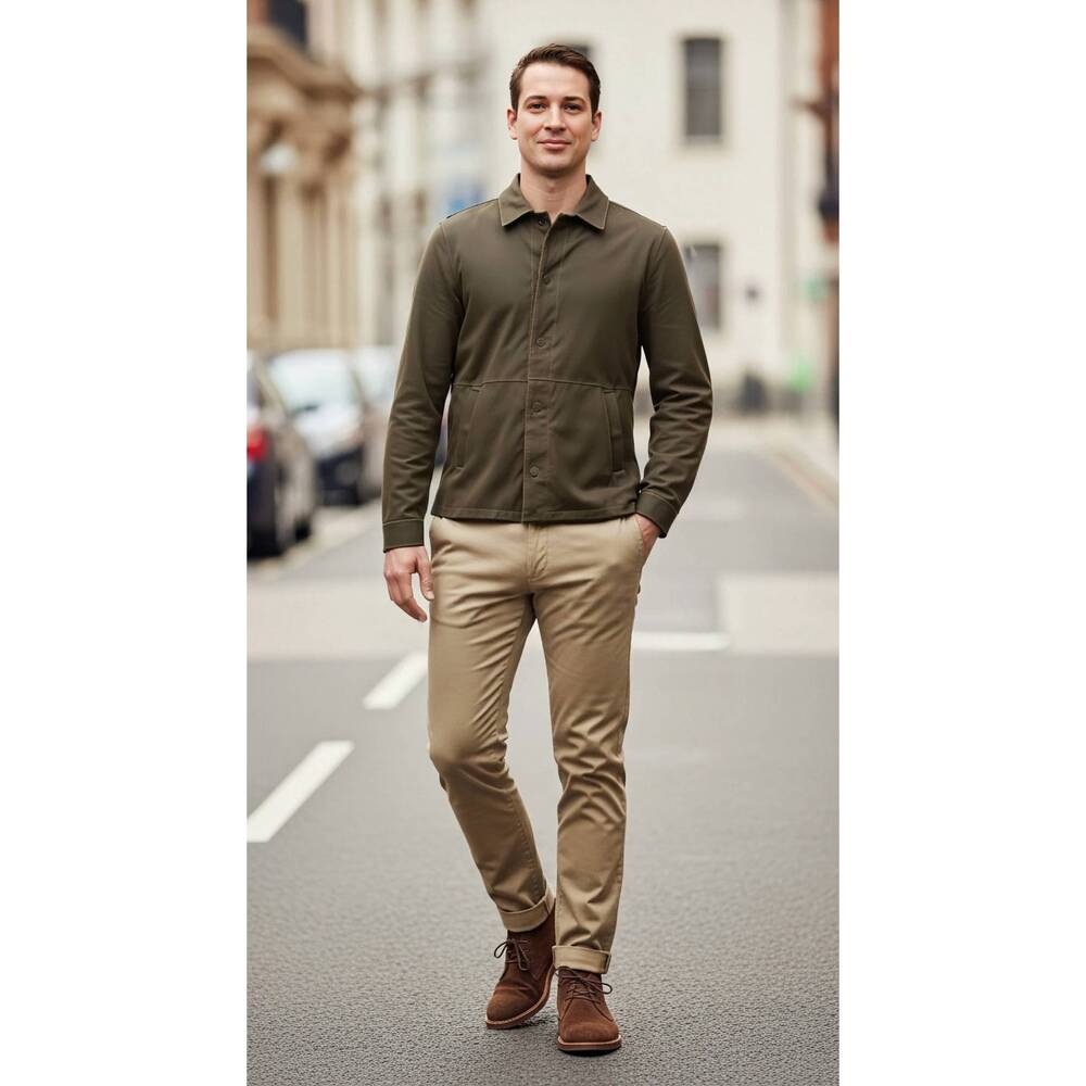 NEW LUSSO BENI axis jacket in caramel
